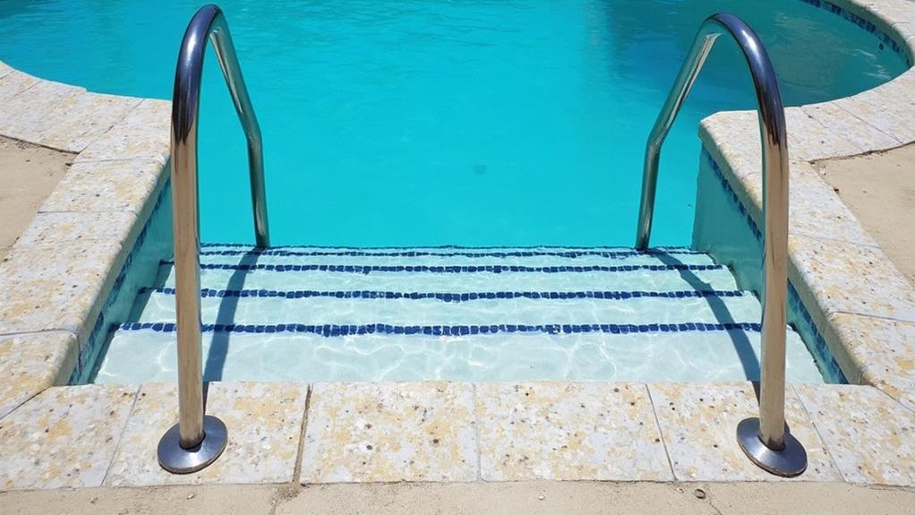 opciones de acceso piscina