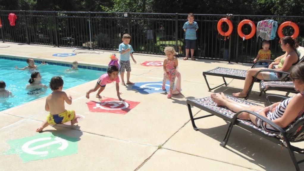 reglas claras piscina establecidas